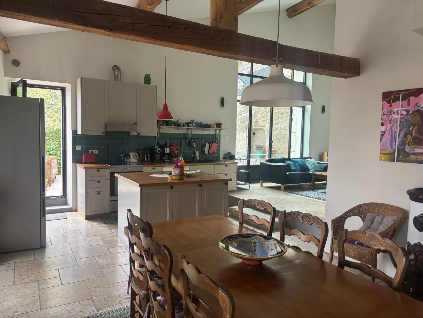 Dorfhaus in provencal mit Pool-Inside