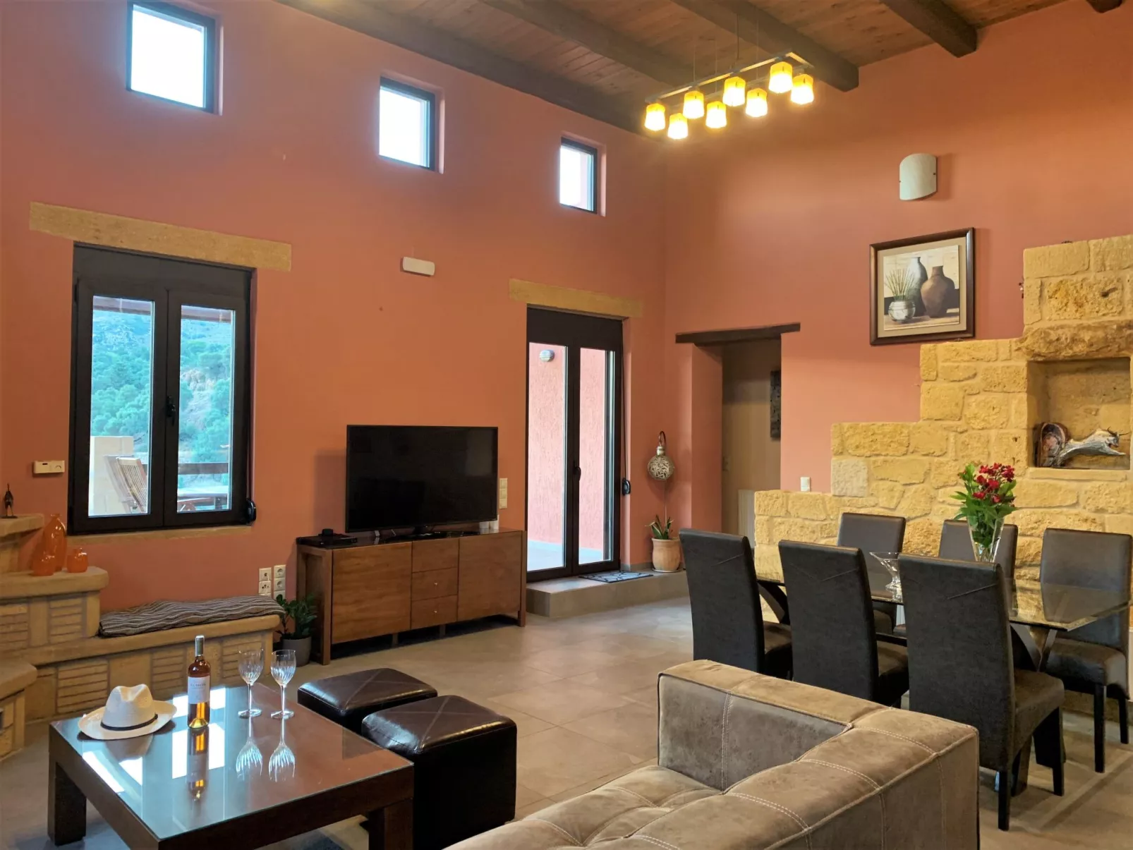 Geräumige Villa mit Pool nur 12km vom Strand entfernt-Dehors