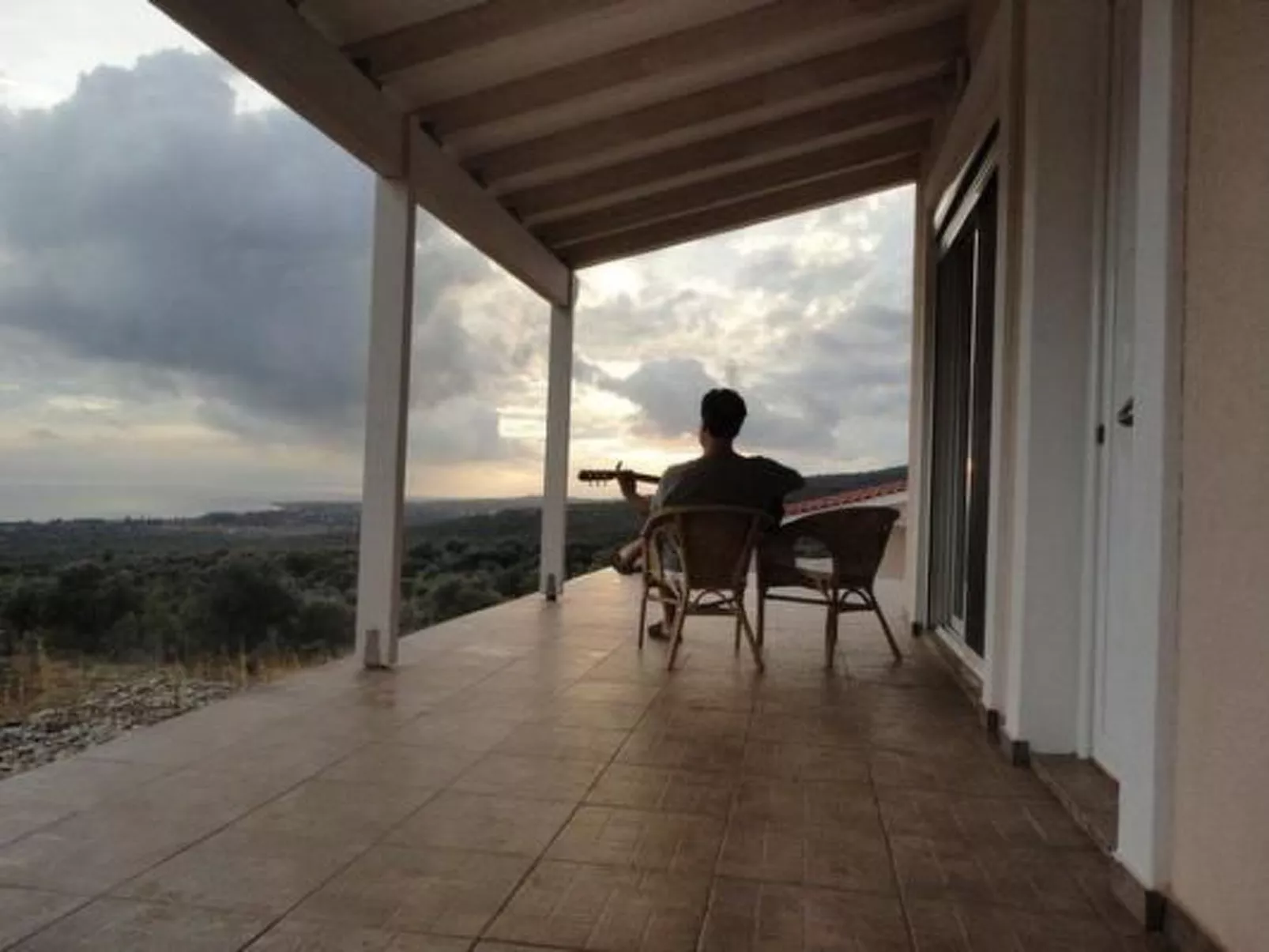 Panoramablick Evia-Dehors