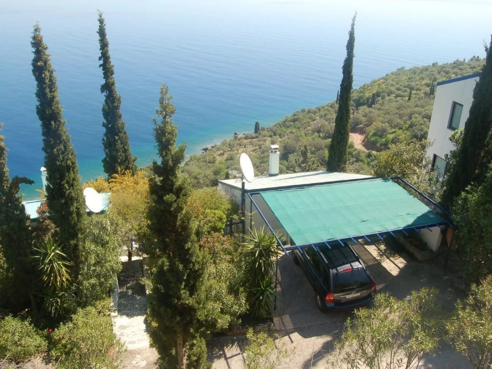 Mit Wasserblick-Outside