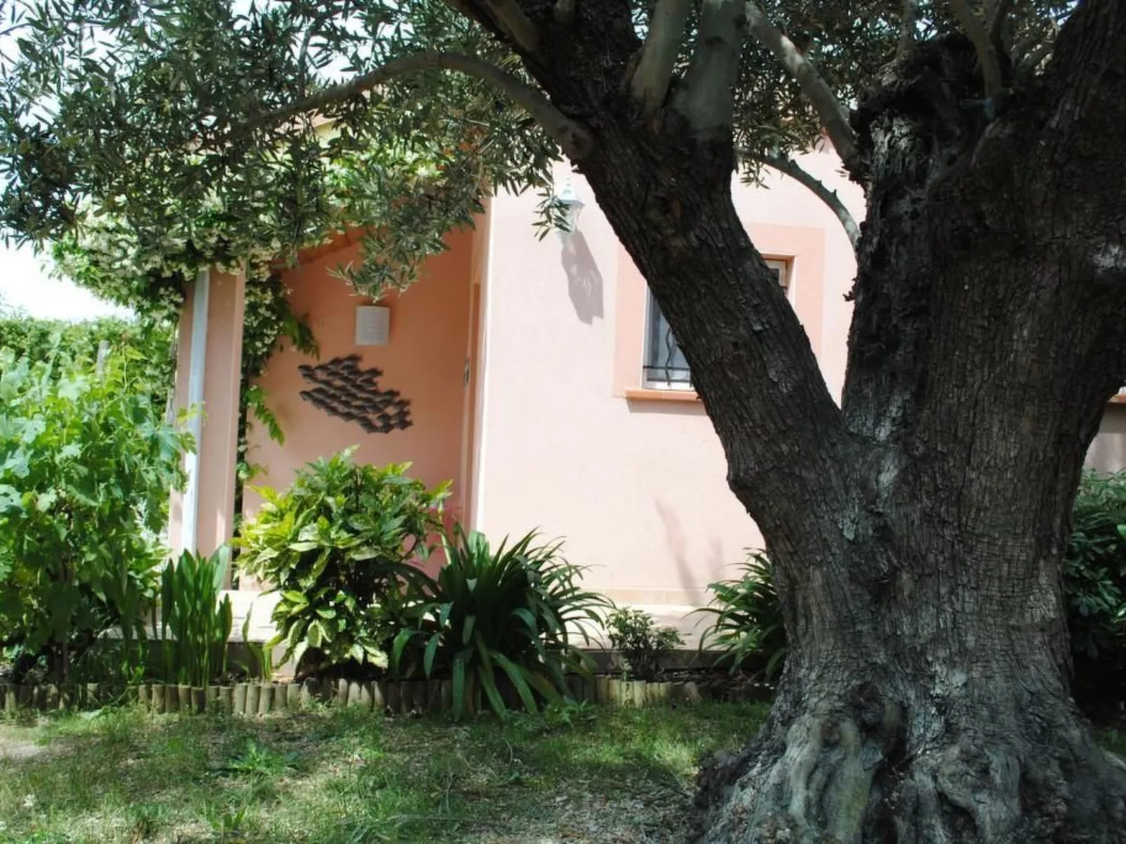 Haus "Les Cyprès" mit Gemeinschaftspool-Draußen