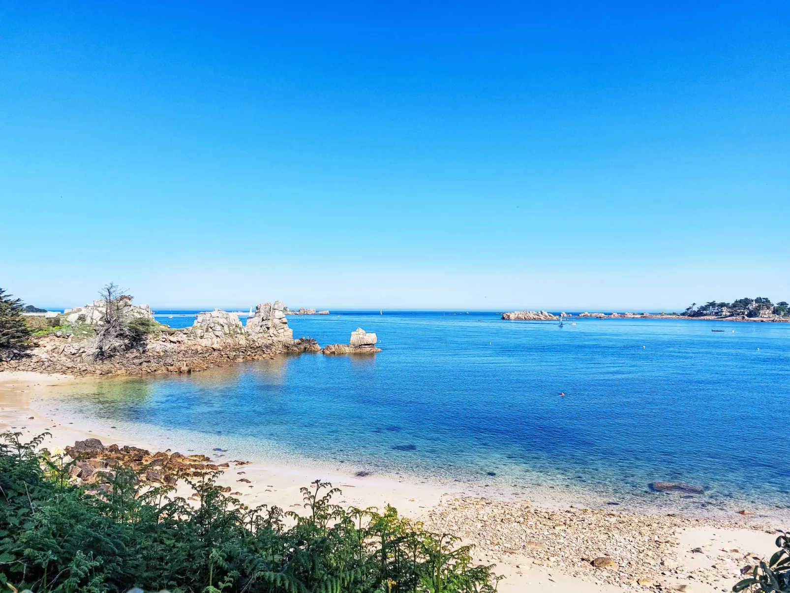 Neues Haus mit blendendem Meerblick-Umgebung