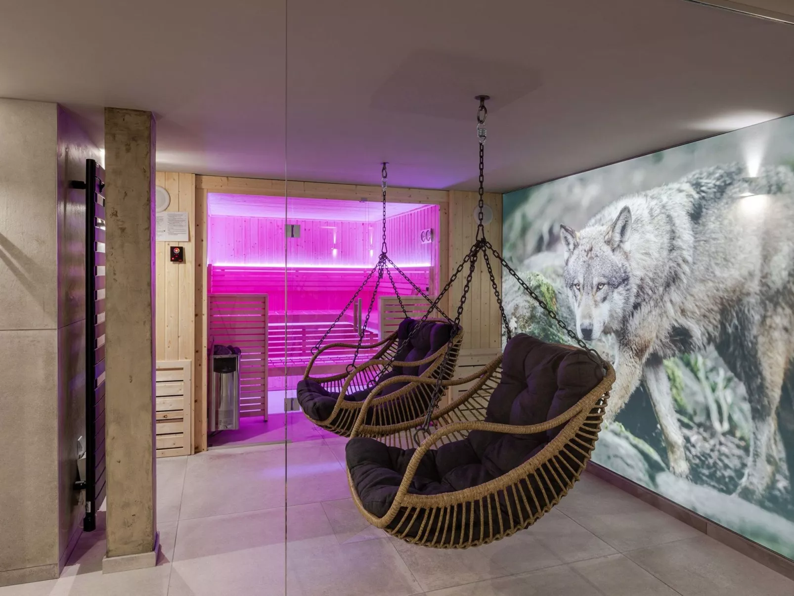 Loge aux Loups, Innenpool, Sauna, nahe am See-Inside