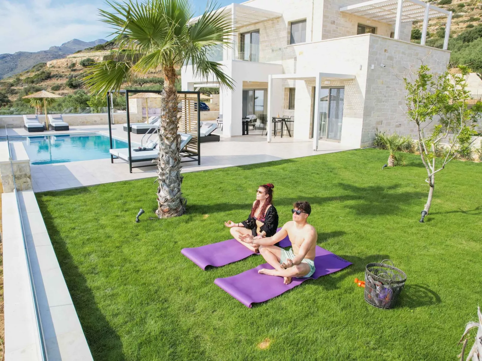 Actea Seaview Villa II''Free''beheizter Pool,800m Meer-Dedans