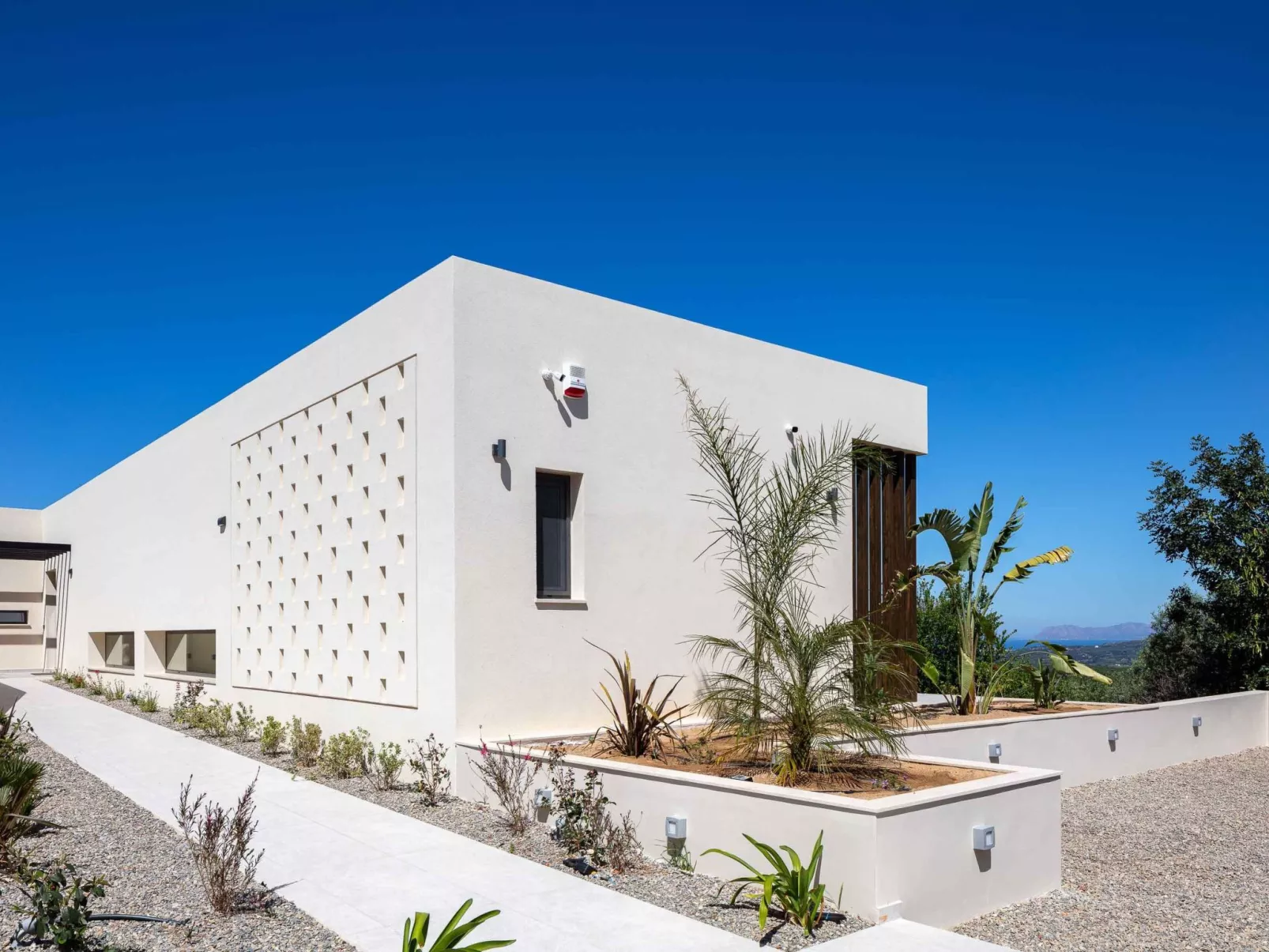 Villa Aglaea - Salzwasser-Pool und atemberaubender Meerblick-Draußen