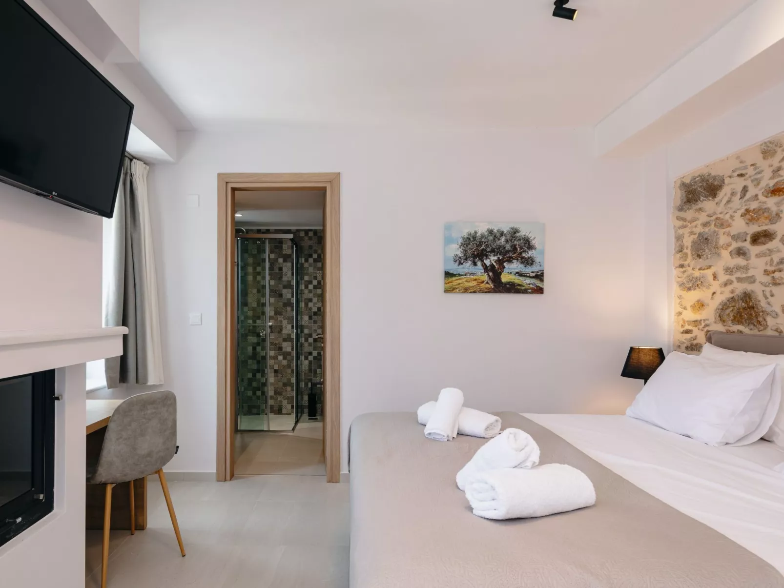 Berghütte "Kedros Villa" mit Bergblick-Dedans