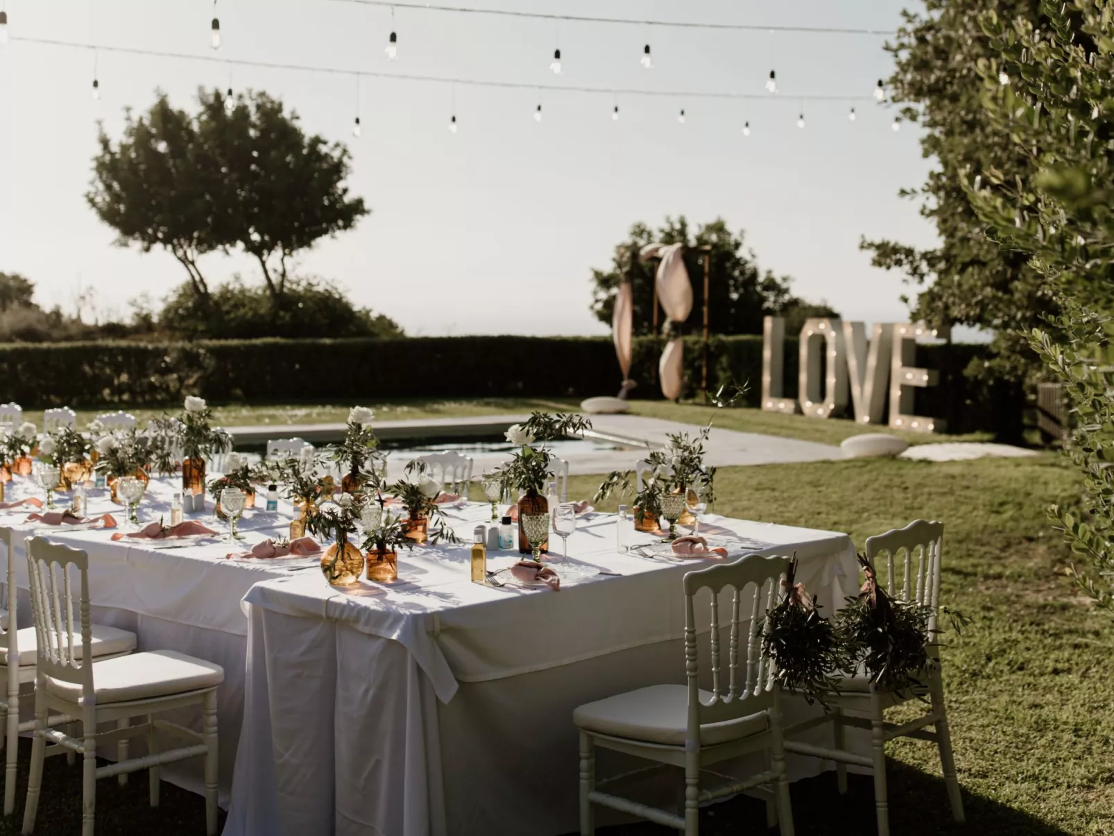 Lux Villa, Beheizter Pool-2km zum Strand,Kinderbereich-Draußen