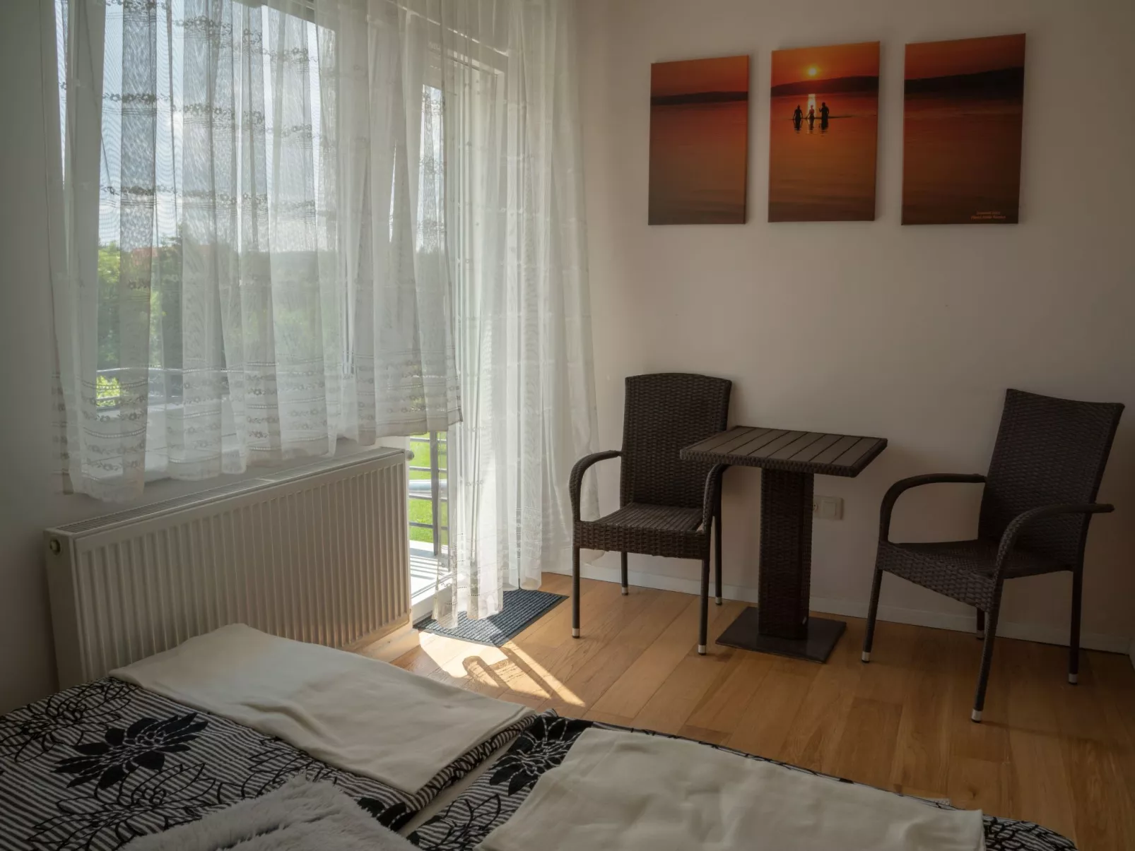 Doppelhaushälfte für sechs Personen mit Garten-Inside