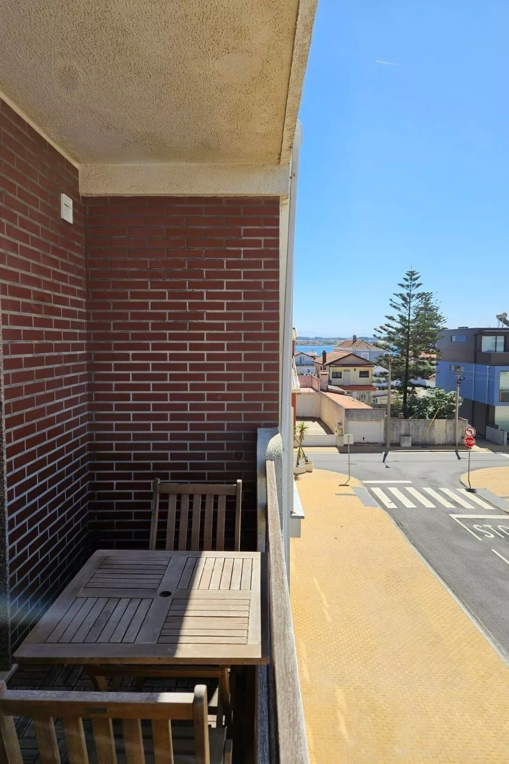 Fluss Meer Sonne am Costa Nova Strand-Draußen