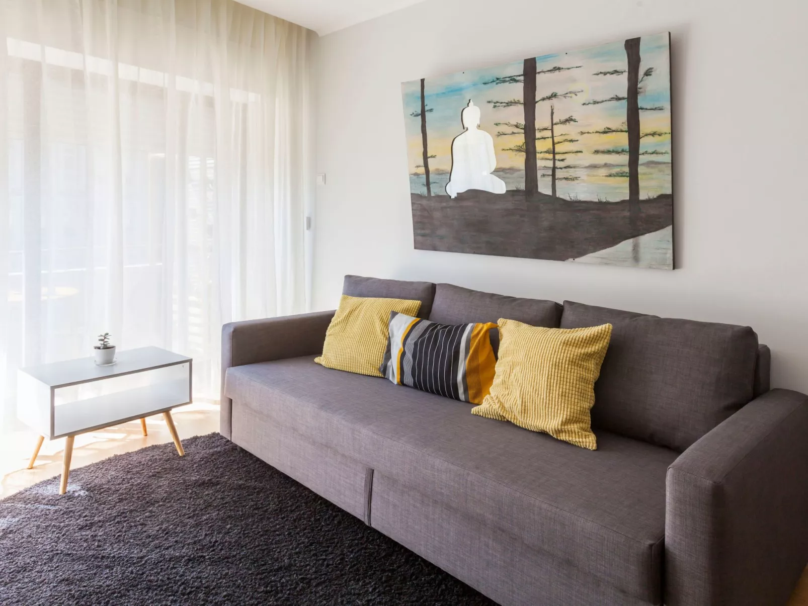 Wohnung "Coolhome" mit Balkon-Drinnen