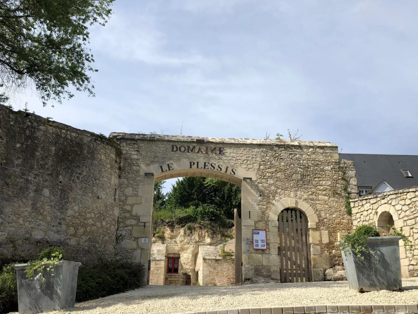 Cottage Parc 70m2 mit Pool in Azay le rideau-Draußen