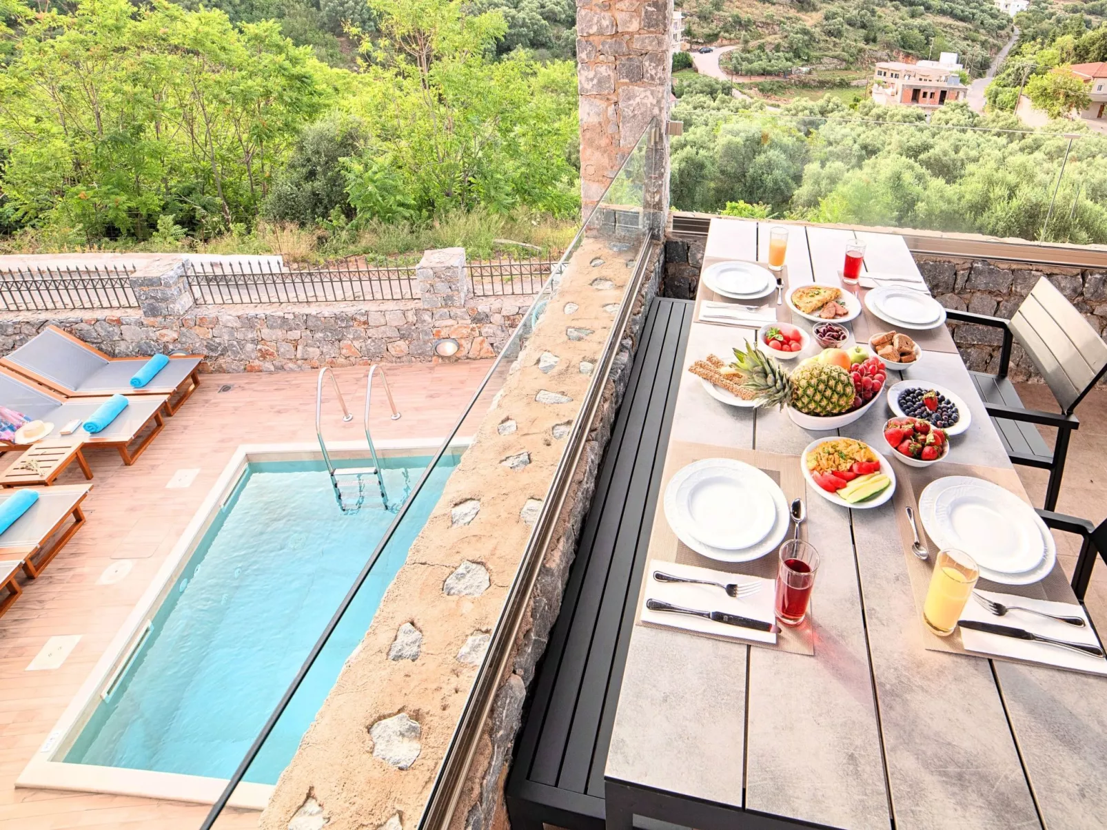 Villa Akrothea-Dehors