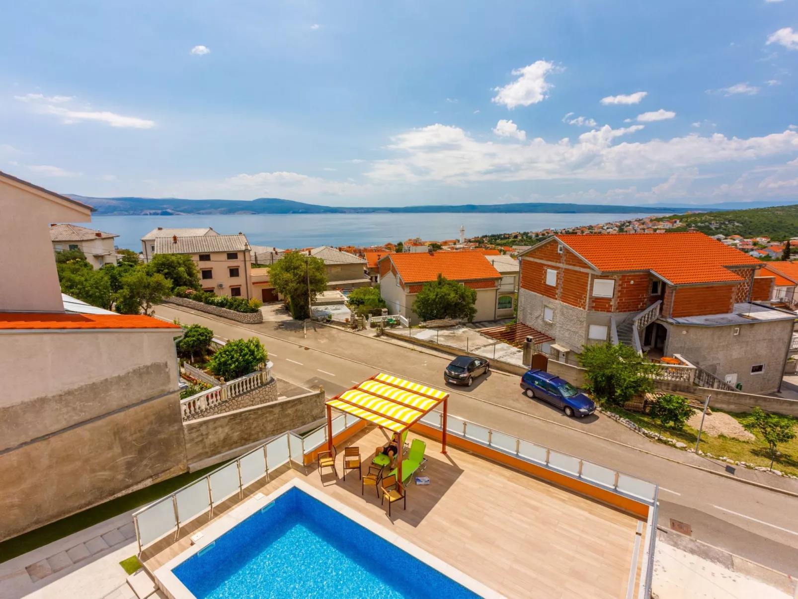 "Kauric" mit Gemeinschaftspool-Draußen