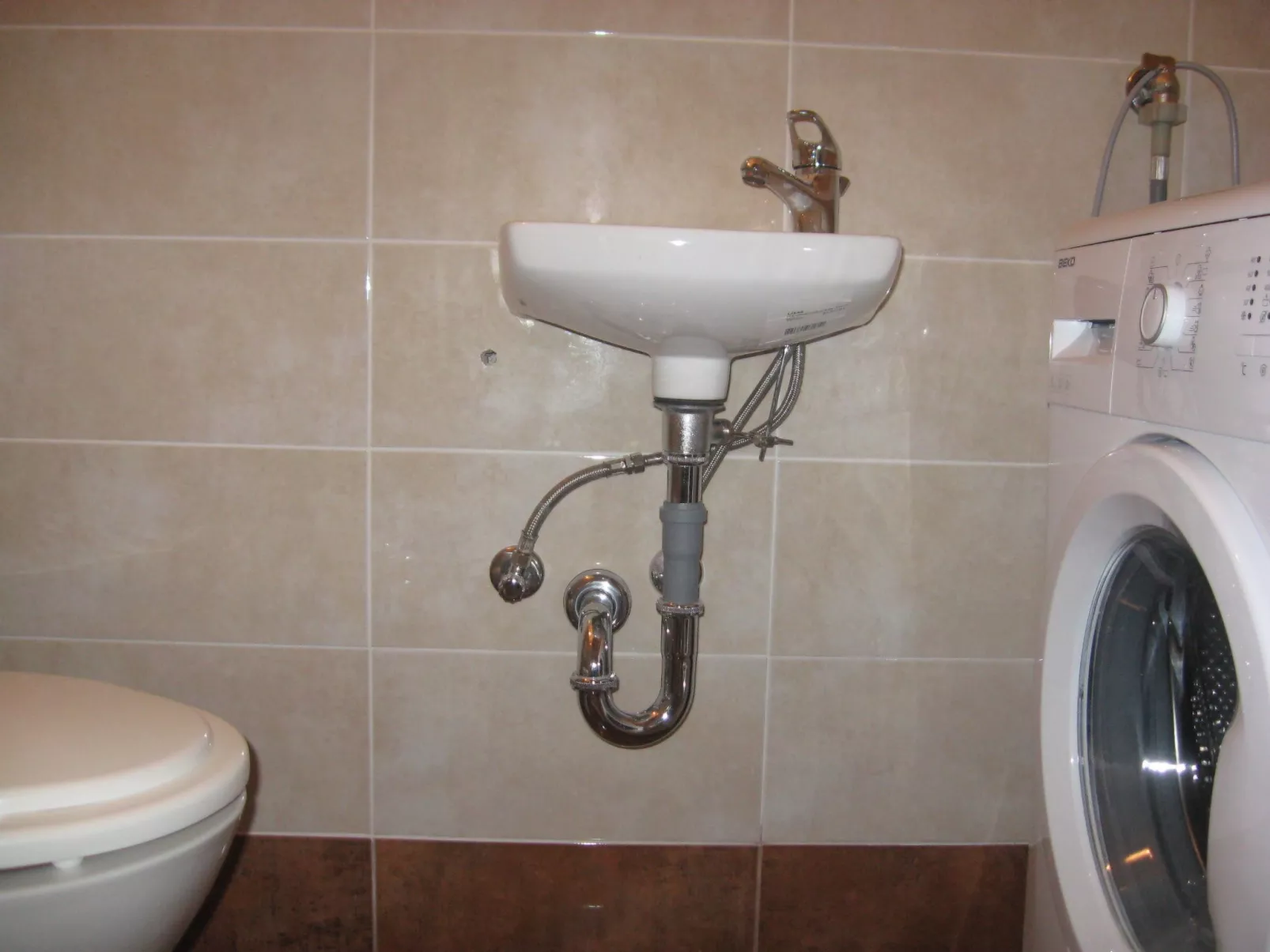 Mit Wasserblick-Dedans