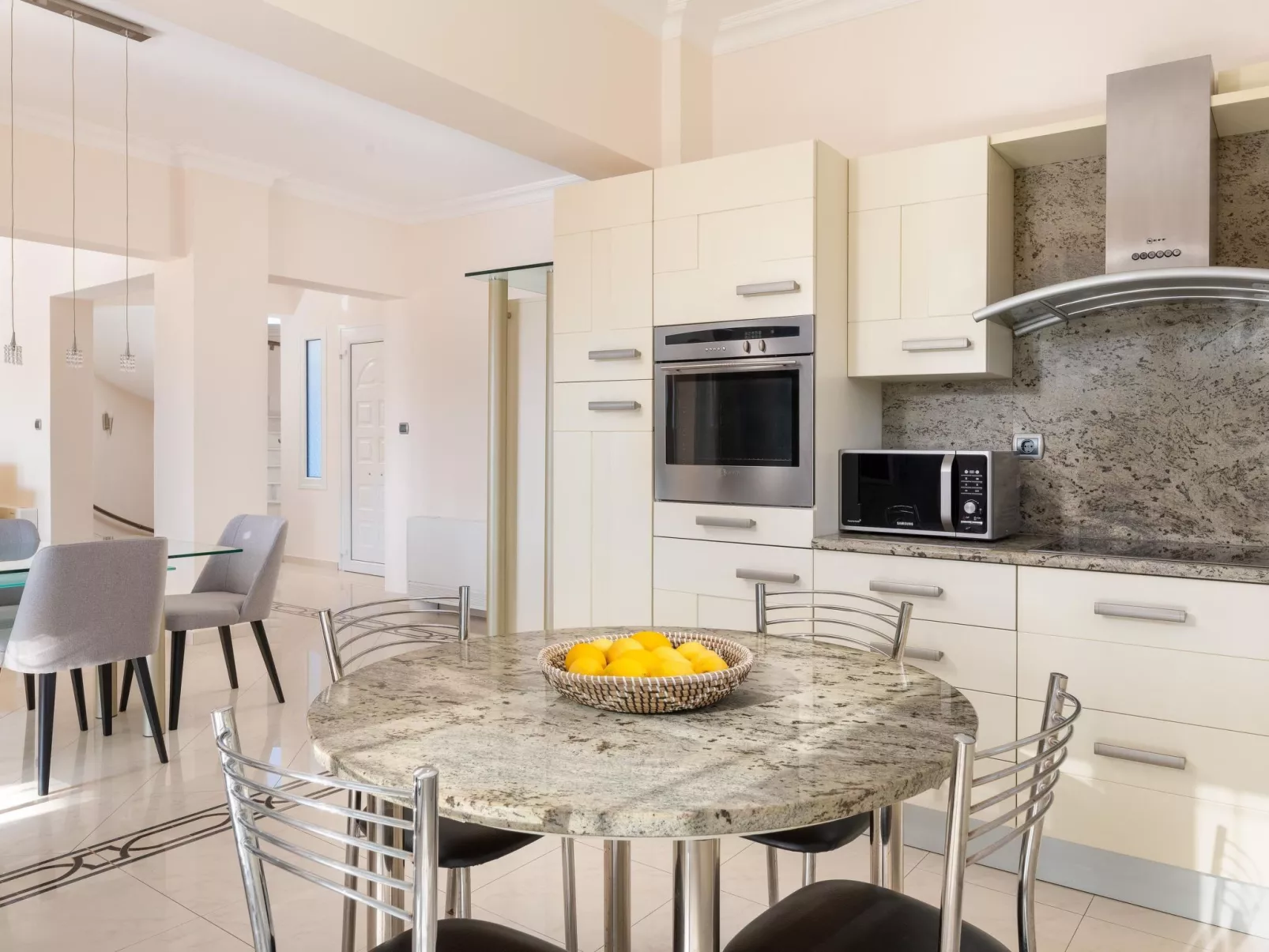 Villa Kamos in Archangelos-Inside