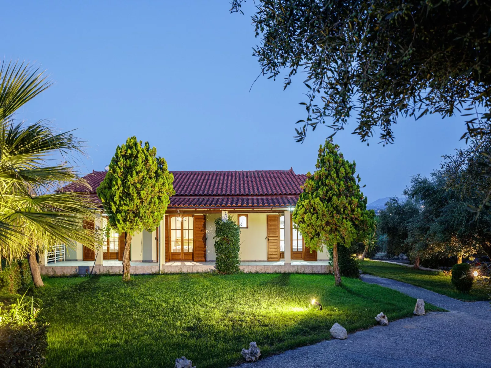 Großes Ferienhaus in Arkadi mit Großer Terrasse-Image-tags.info