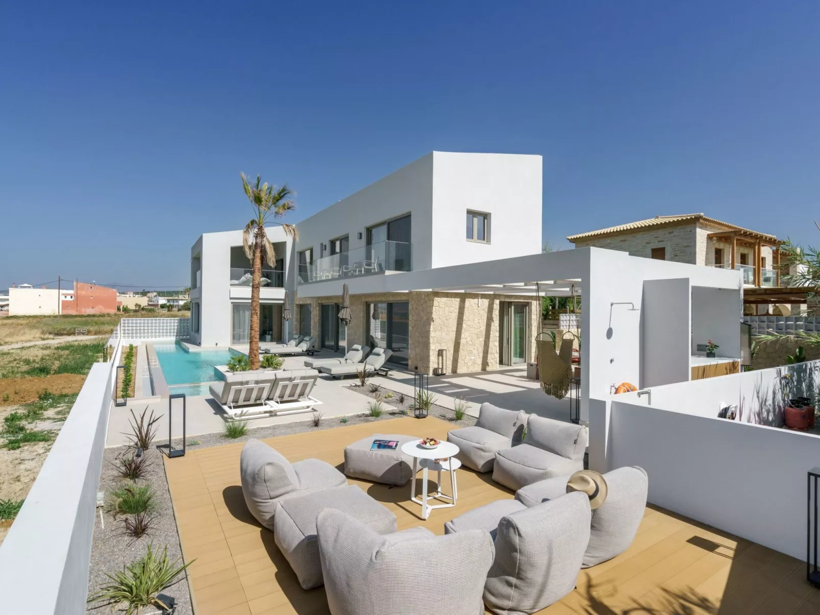 Villa am Strand, beheizter Pool, Playarea, Whirlpool-Inside