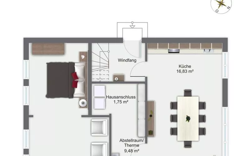 Kleine Freiheit EG 6 P-Floor plan