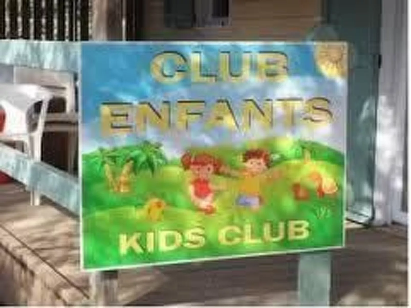 Mobilheim an der Cote d'Azur-Draußen