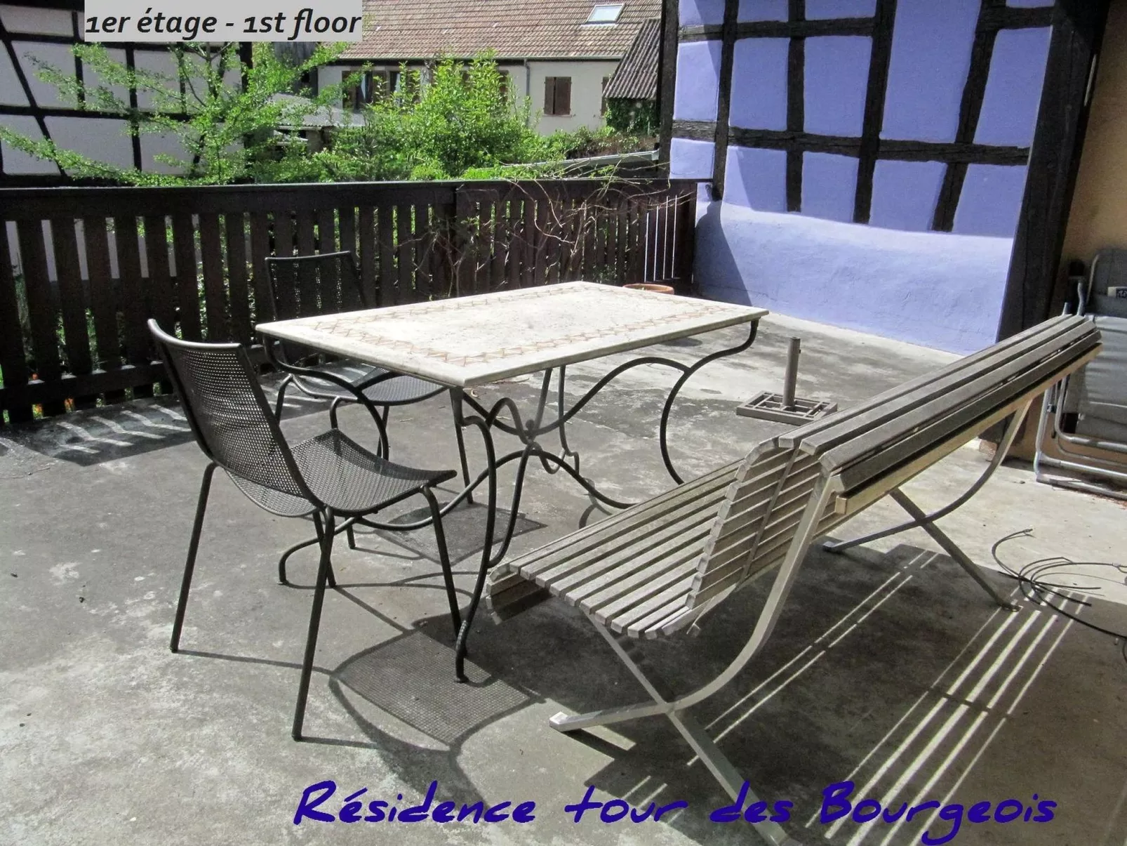 1ed-Face Vosges,au Sud,coeur Vignoble,Calme,WiFi-Outside