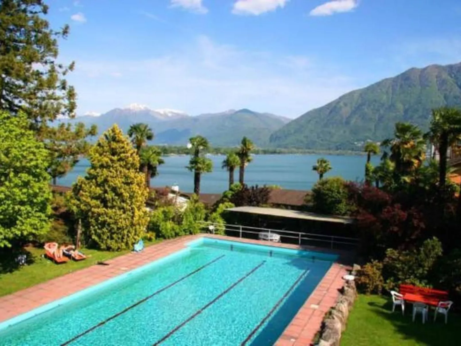 Öko-Haus P Pool Garten herrlicher Seeblick-Dehors