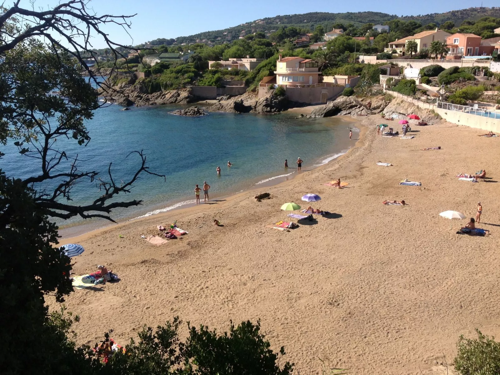 Erdgeschoss der Villa du Pébrier Côte d'Azur Saint Aygulf-Dehors