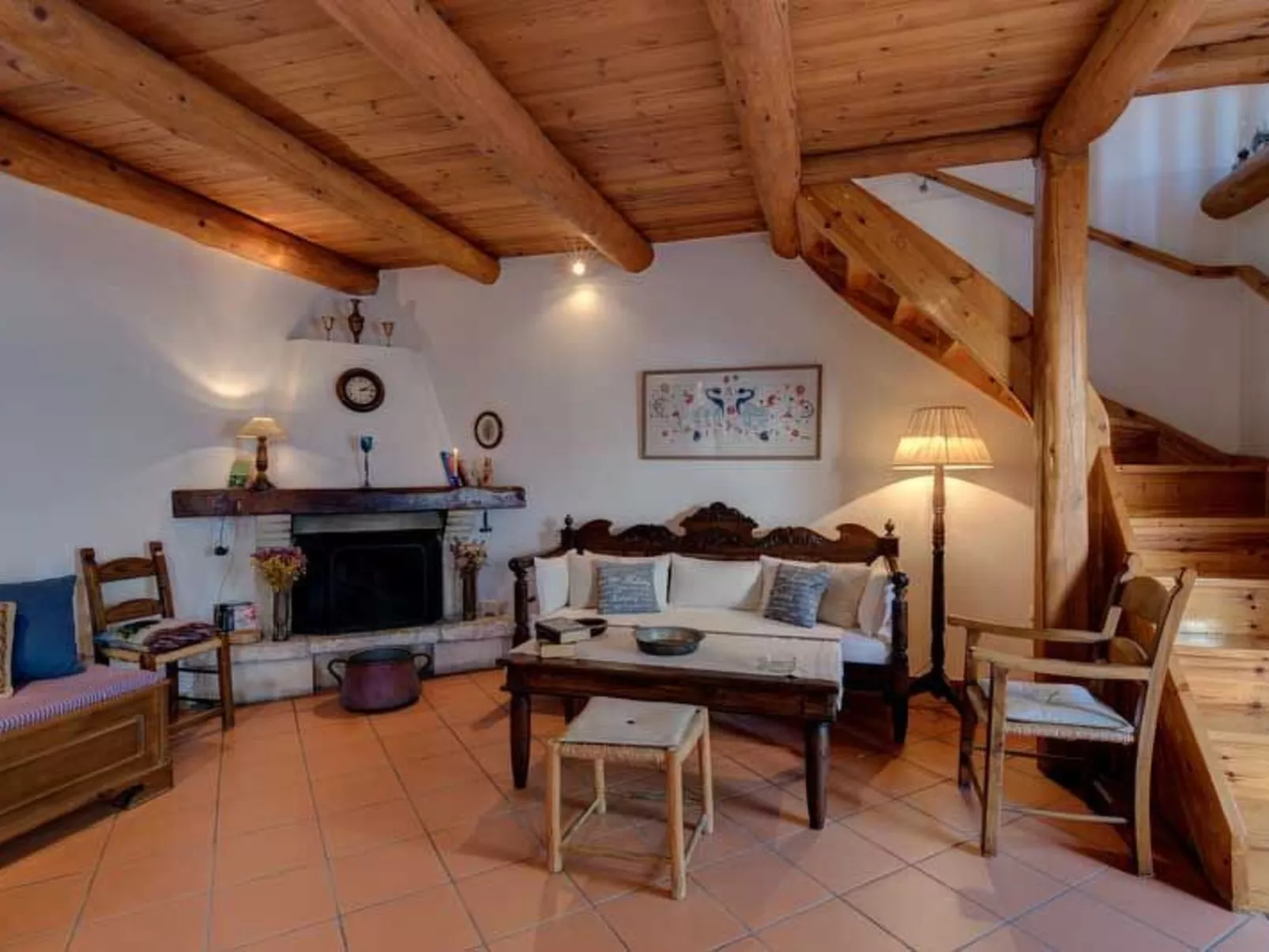 In Douliana mit Großem Balkon-Inside