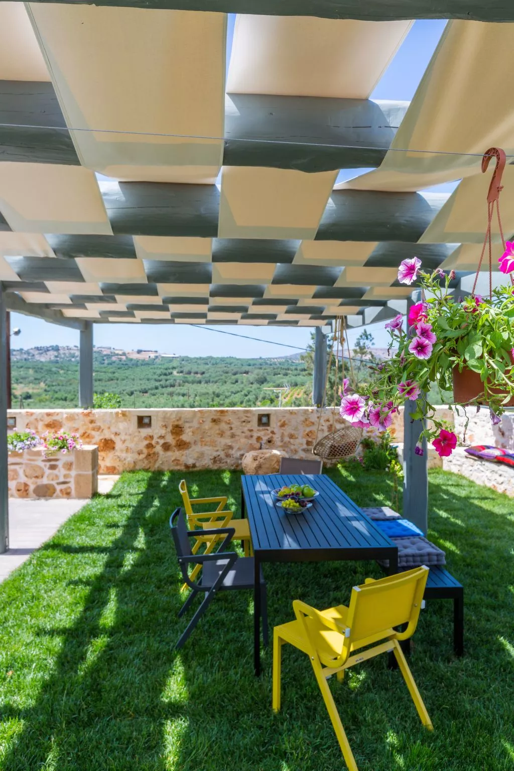 In Achlades mit Privatem Pool-Draußen