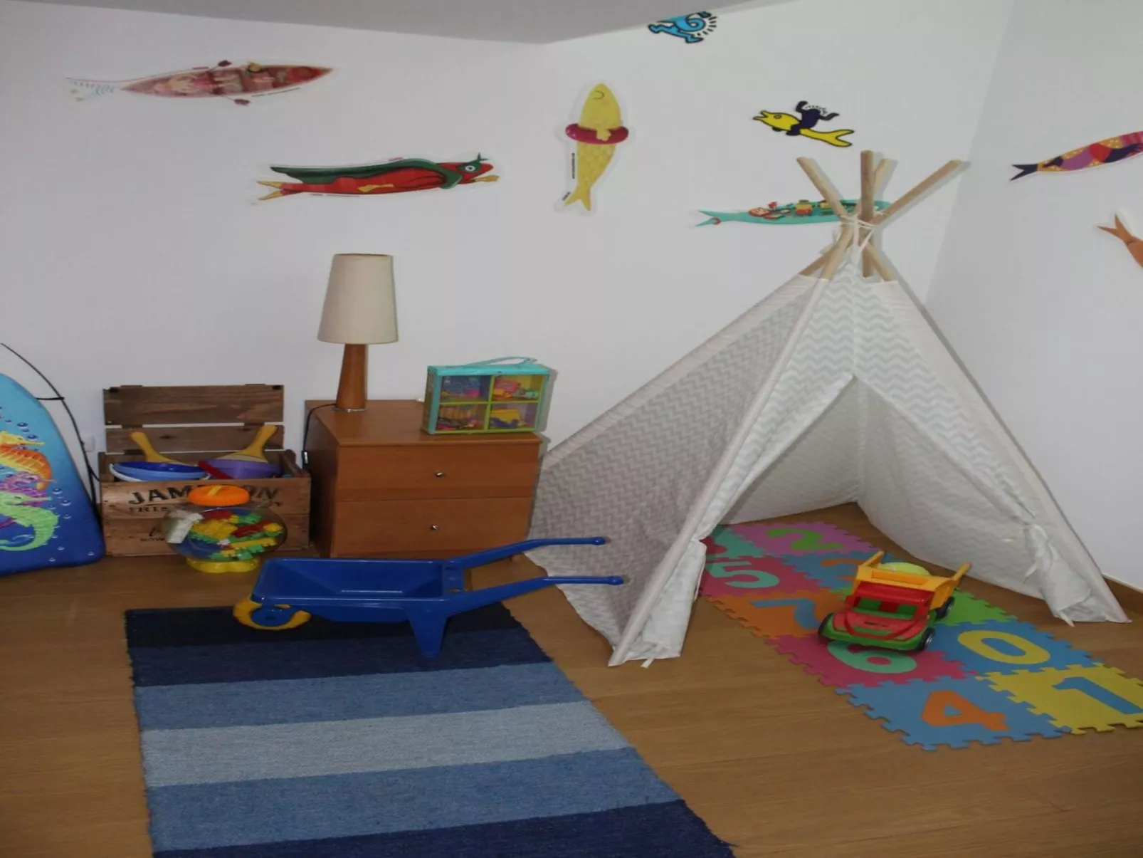 Wohnung Face à la Mer-Drinnen