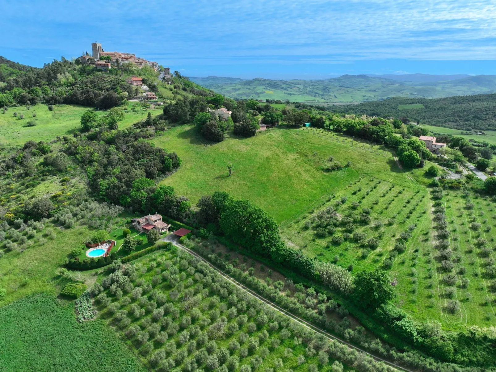 Anwesen "Toskanische Villa" mit privatem Pool-Draußen