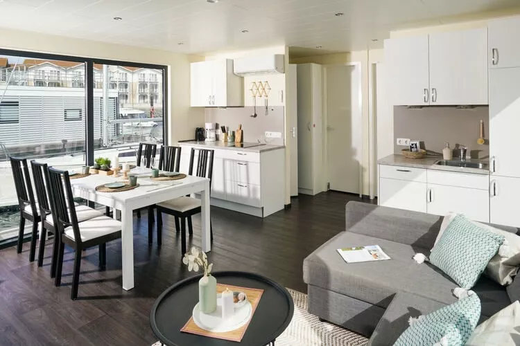 Hausboot Family & Friends LP 3 / 1-2 Personen-Living room