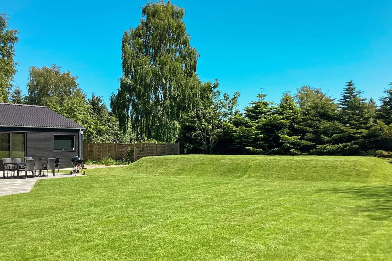 5 Sterne Ferienhaus in Idestrup-Im Freien