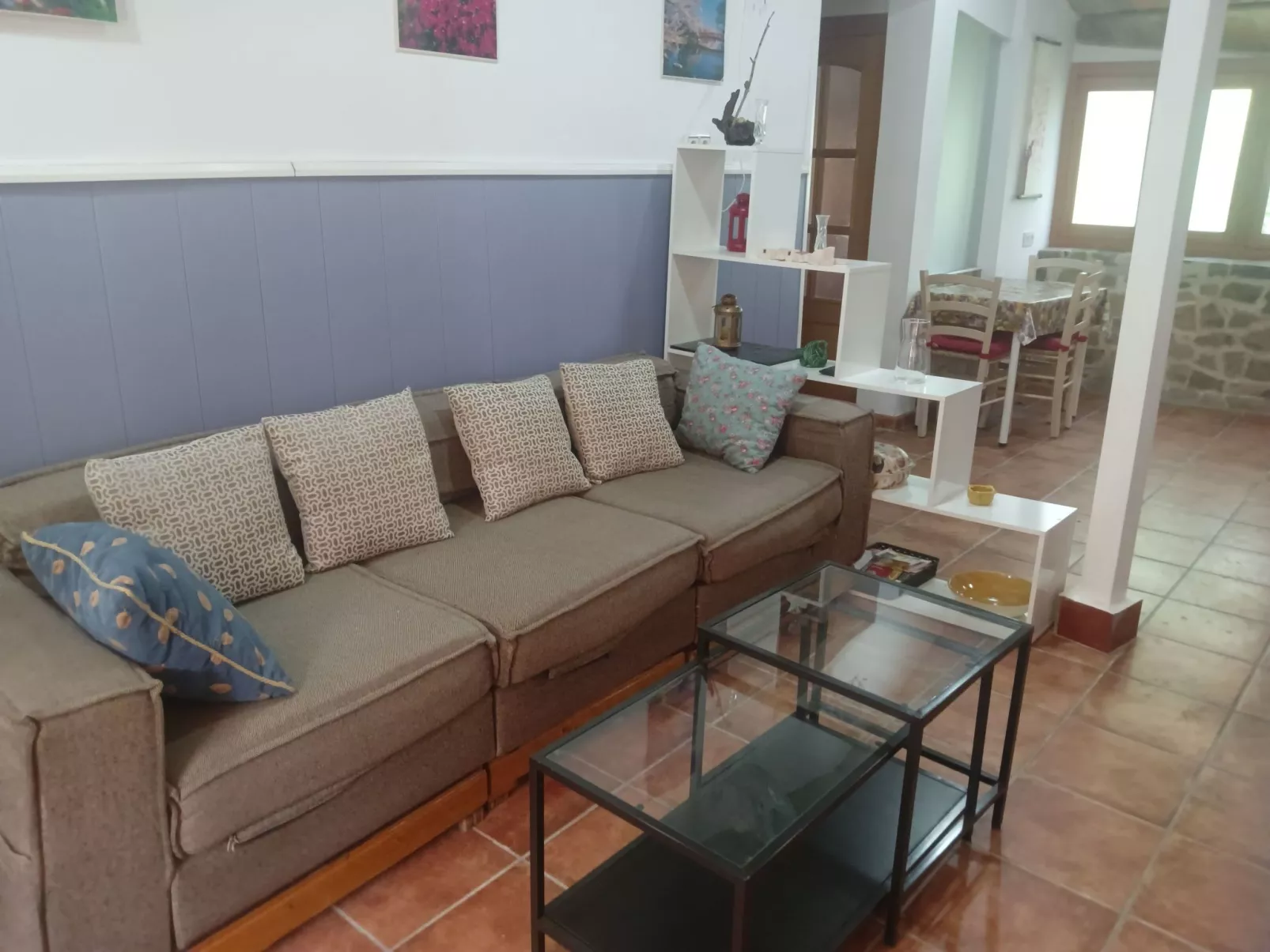 Haus für zwei Personen mit privatem Pool in den Bergen.-Inside