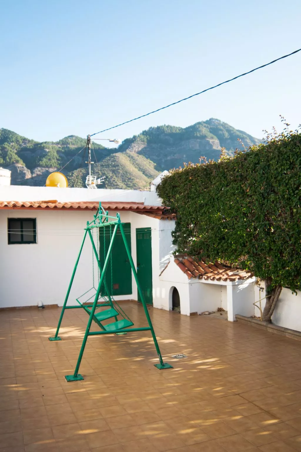 Typisch kanarische Finca Elena mit eigenem Pool-Draußen