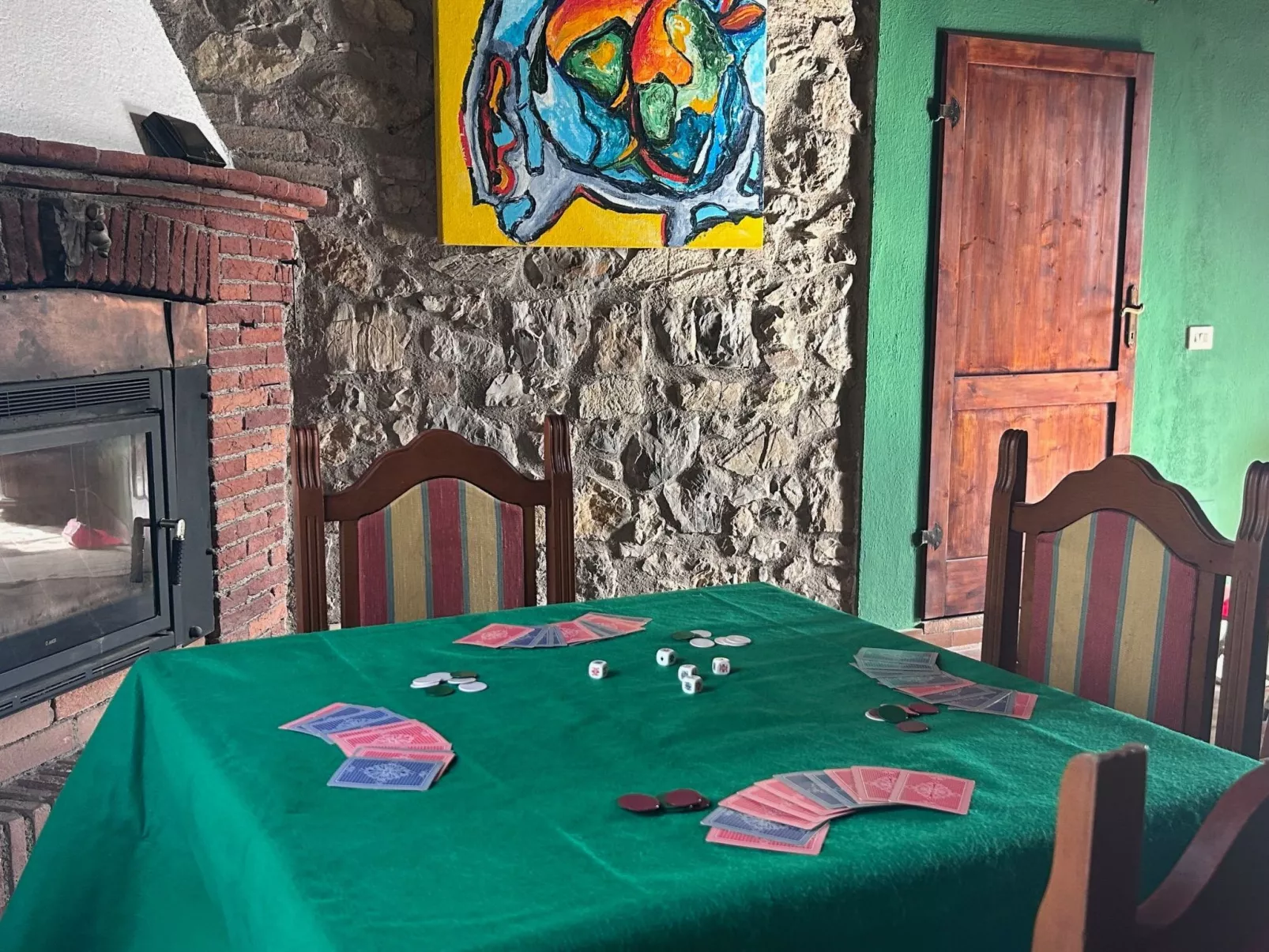 Bauernhaus mit Schwimmbad -Klimaanlage-Inside