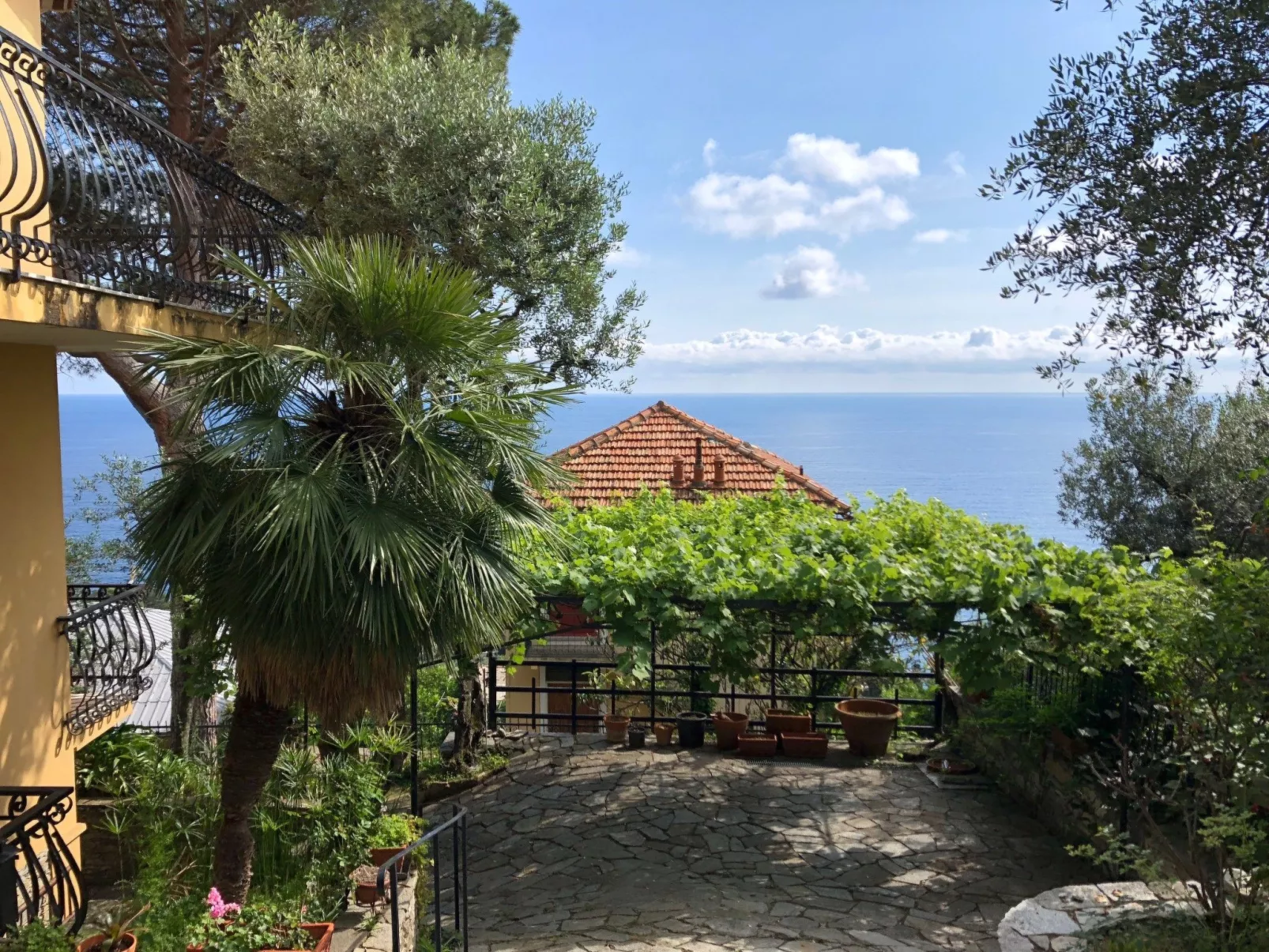 Wohnung in Pieve Ligure mit Terrasse-Dehors