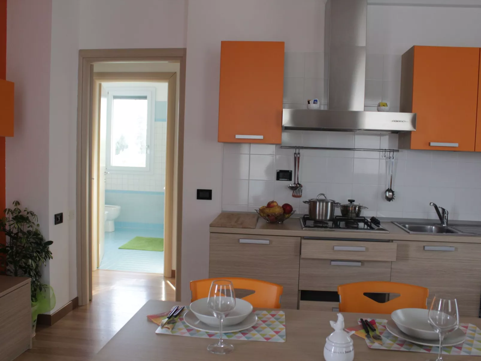 Wohnung in San Giacomo mit Privatparkplatz-Drinnen