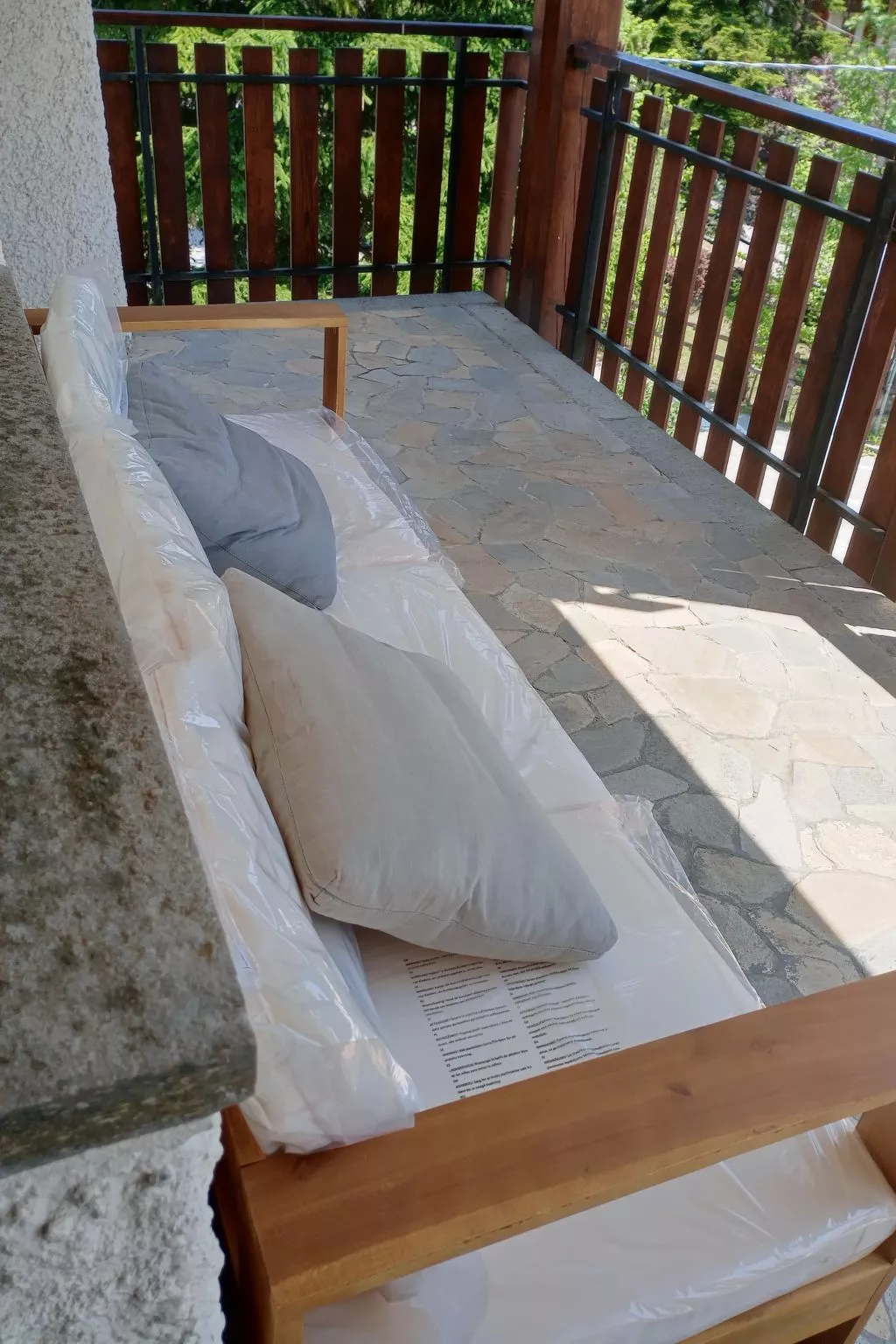 Mit Bergblick-Dehors