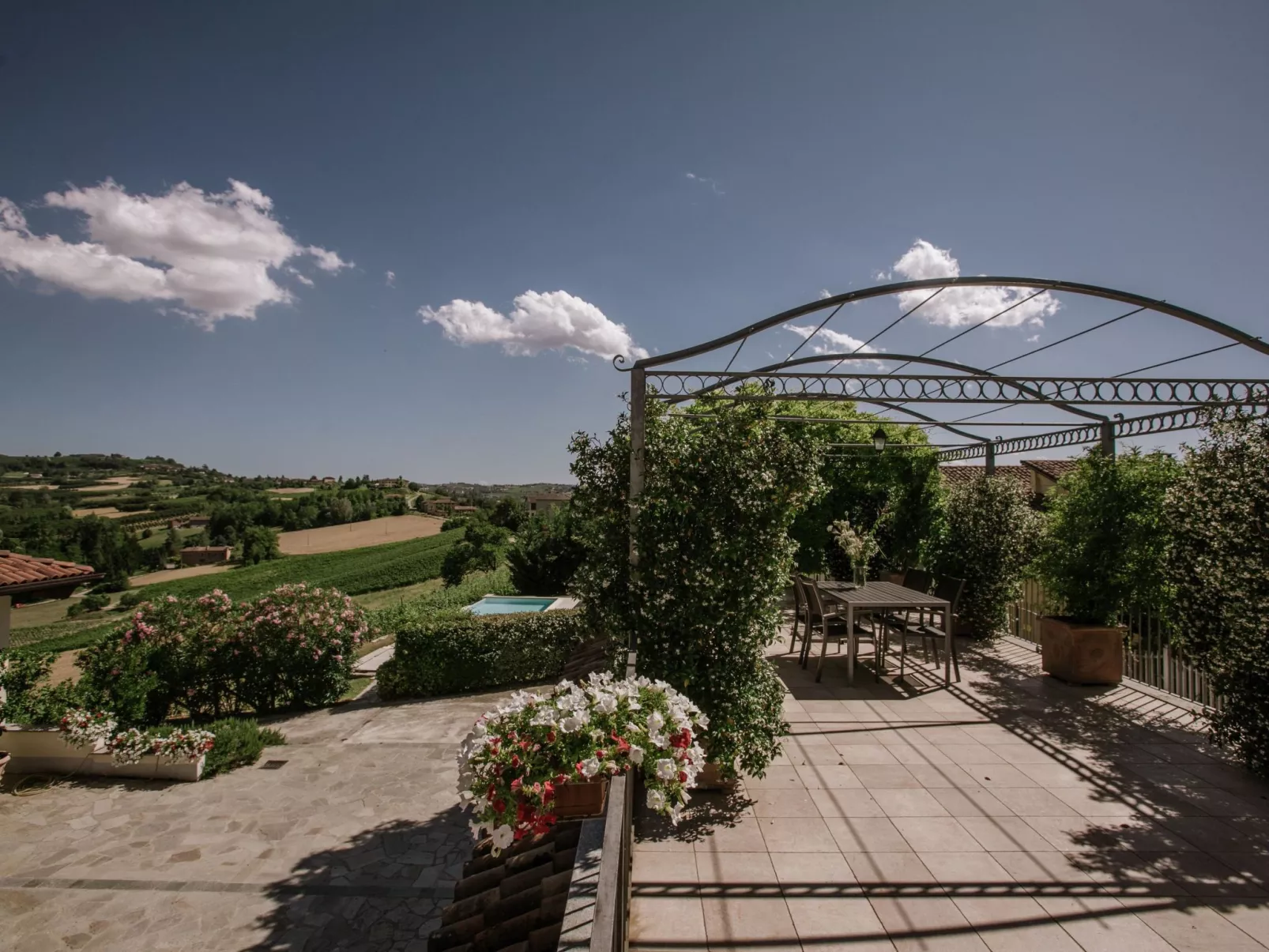 'Dolcetto' mit Schwimmbad-Outside