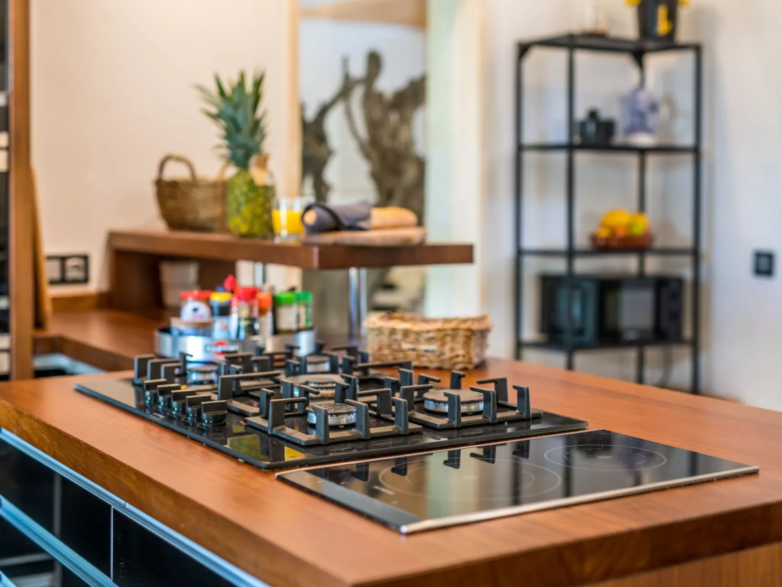 Nettes Ferienhaus in Felanitx mit Offenem Kamin-Drinnen