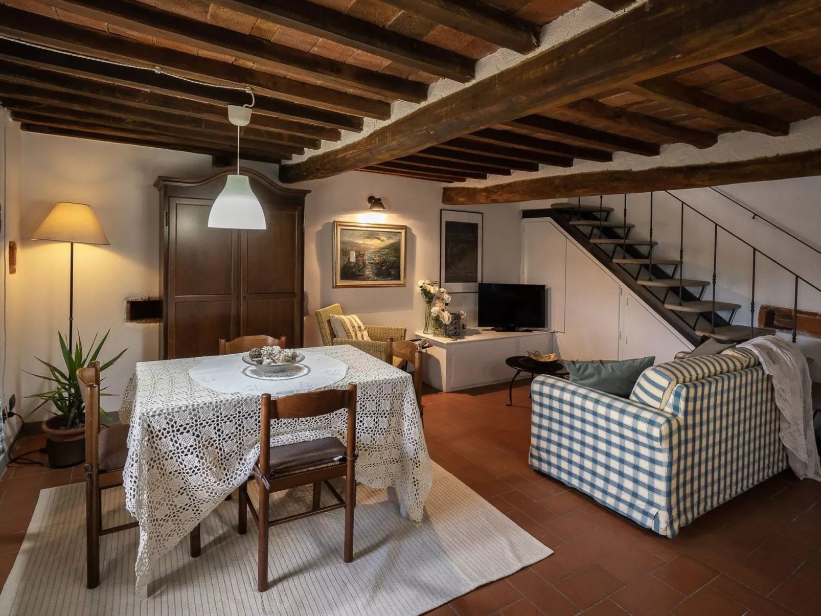 Zwei-Zimmer-Wohnung La Colombaia mit Garten-Inside