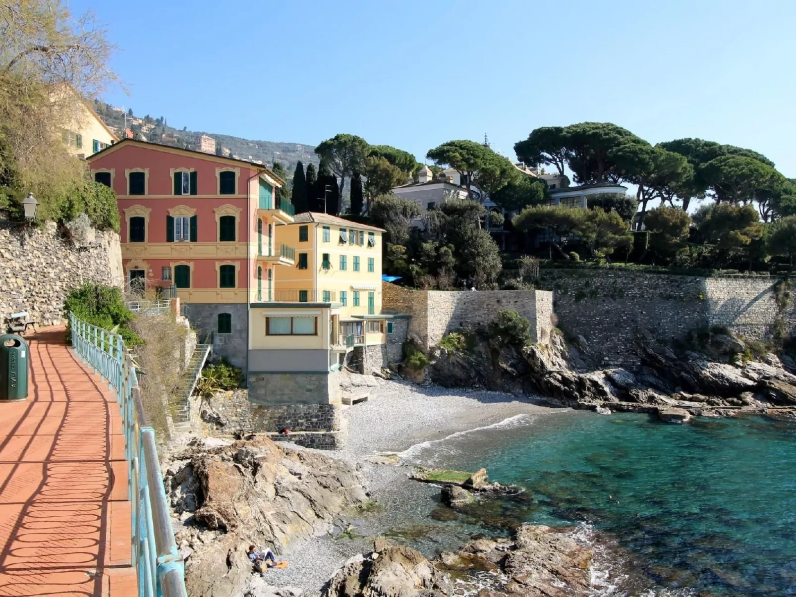 Für 3 Personen ca. 50 m&sup2; in Genua, Norditalien (Ligurien)-Outside