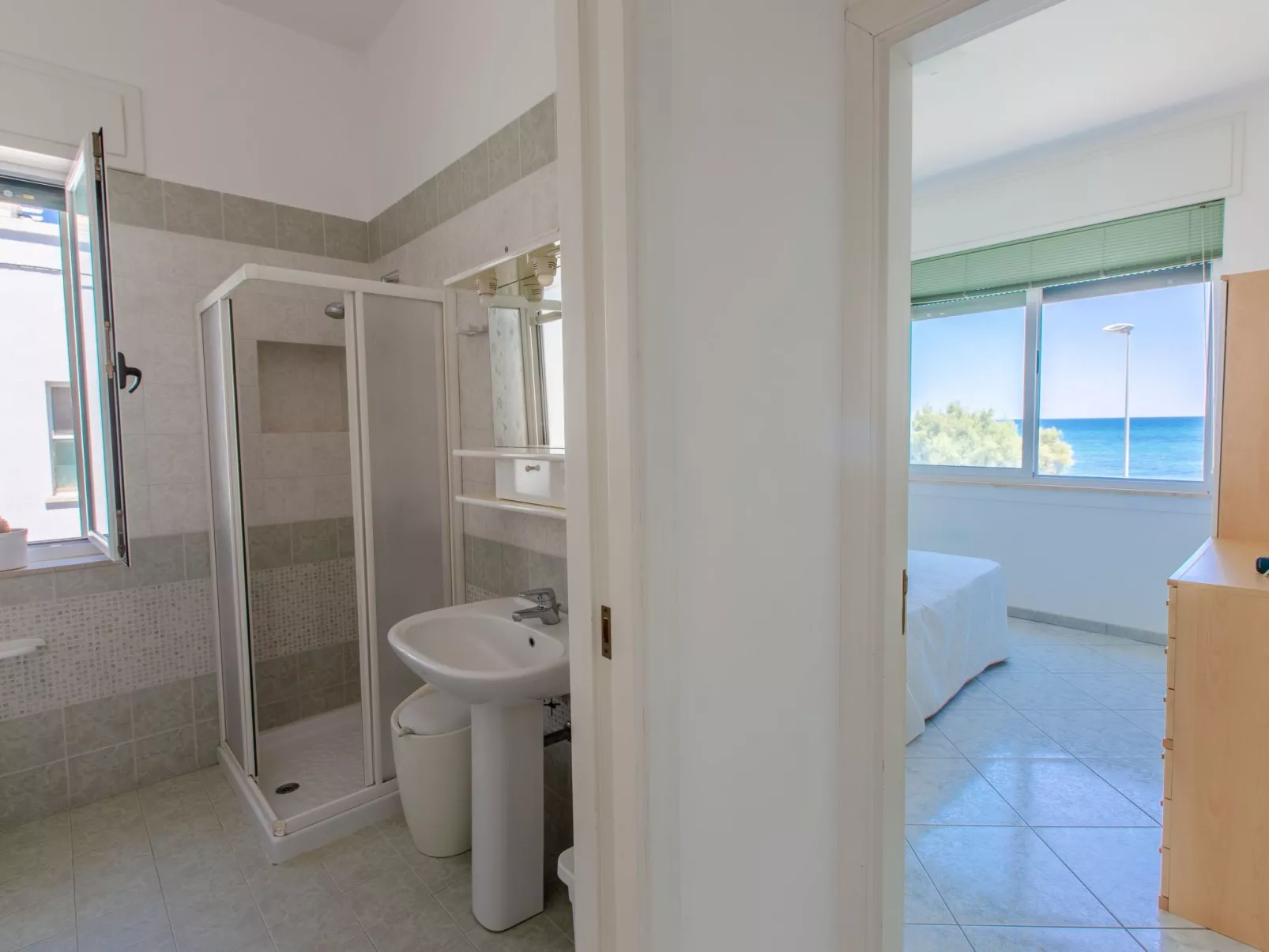 Der Meerblick im Rossella's-Inside