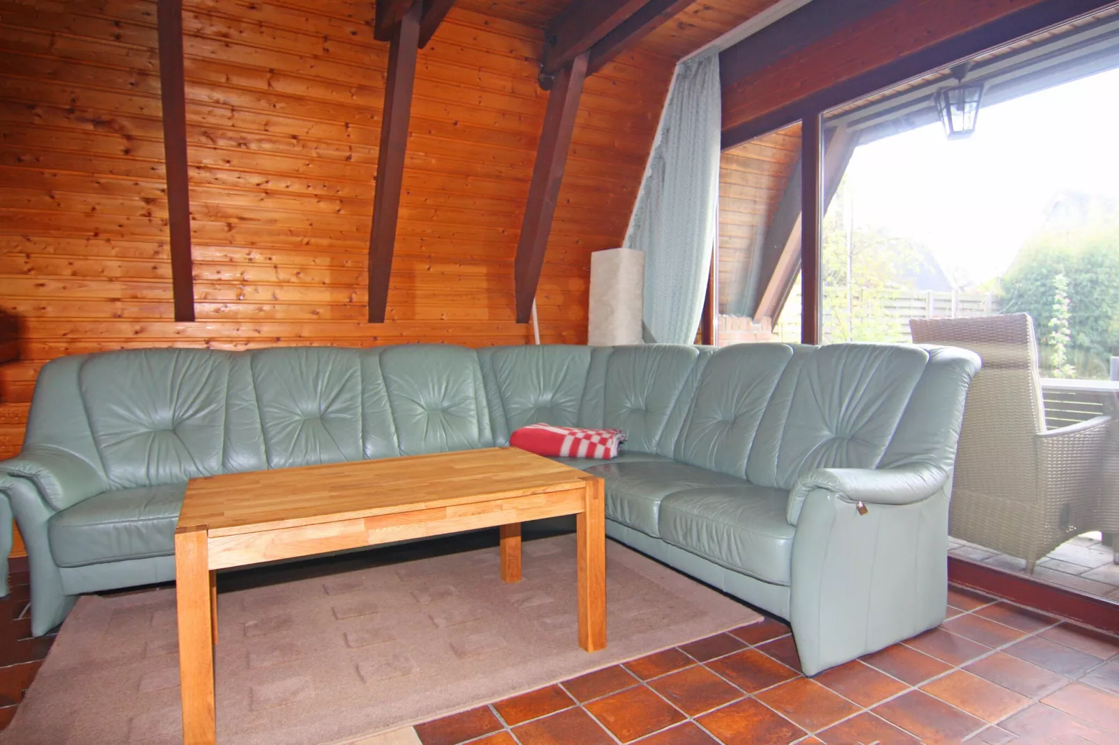 Nurdachhaus-Living room