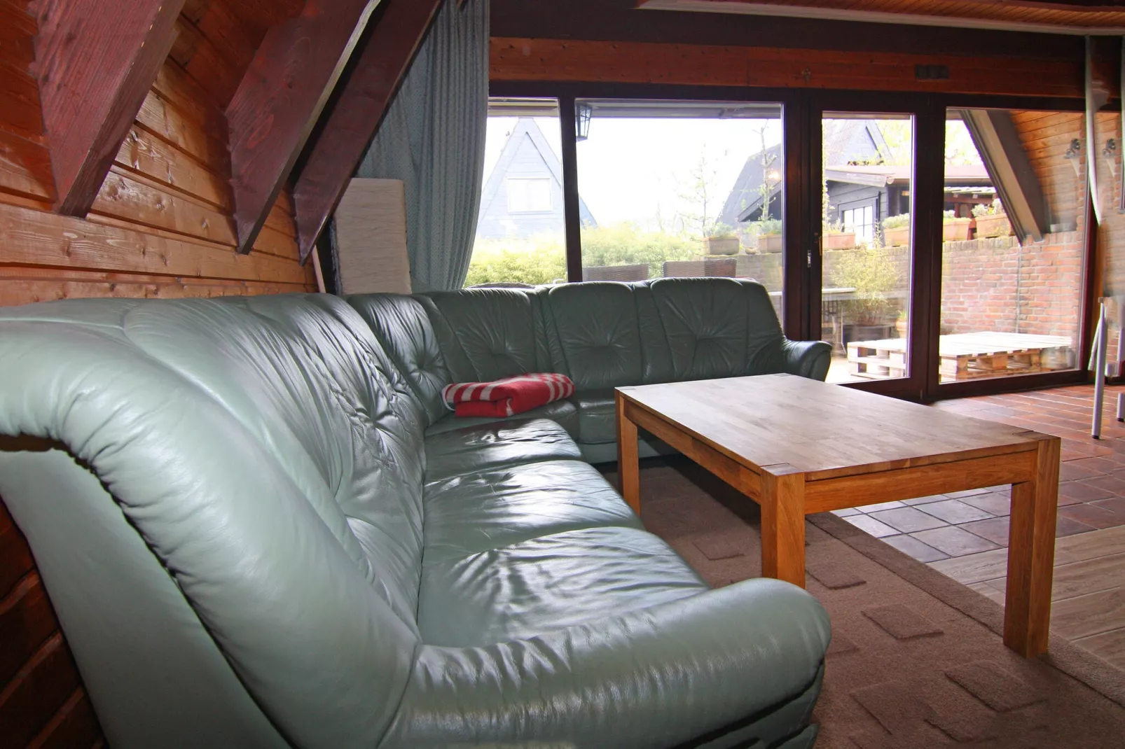 Nurdachhaus-Living room