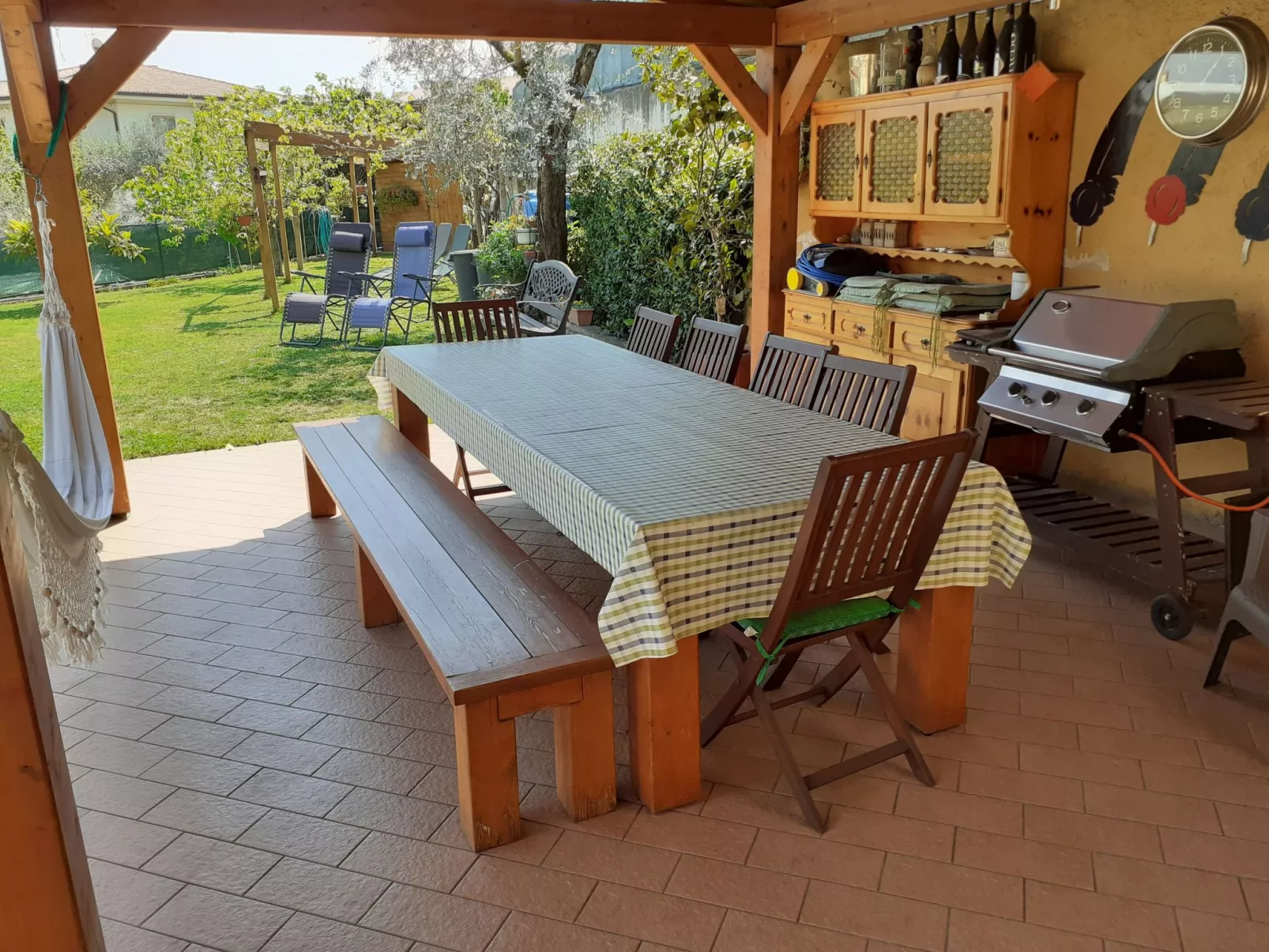 Appto. "Villa La Veranda" mit Garten und Pool-Outside