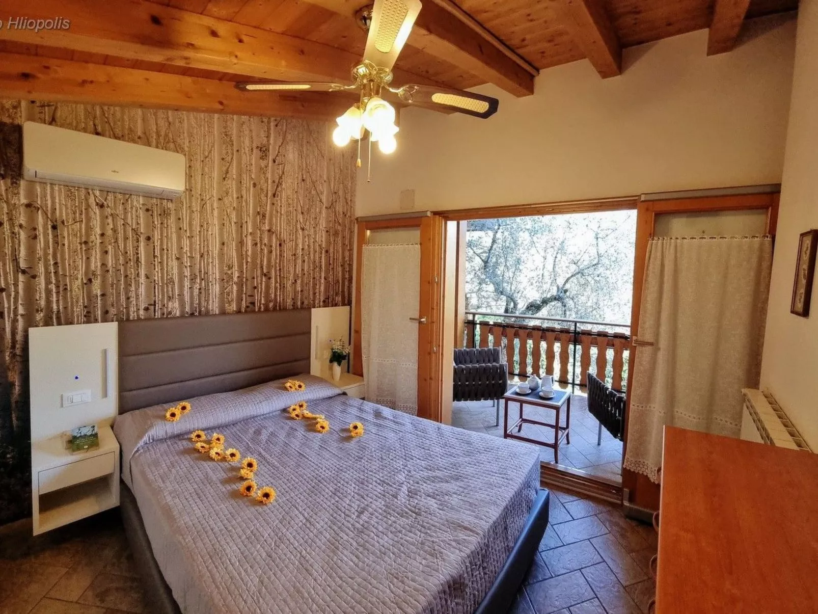 Cottage mit Terrasse-Dedans