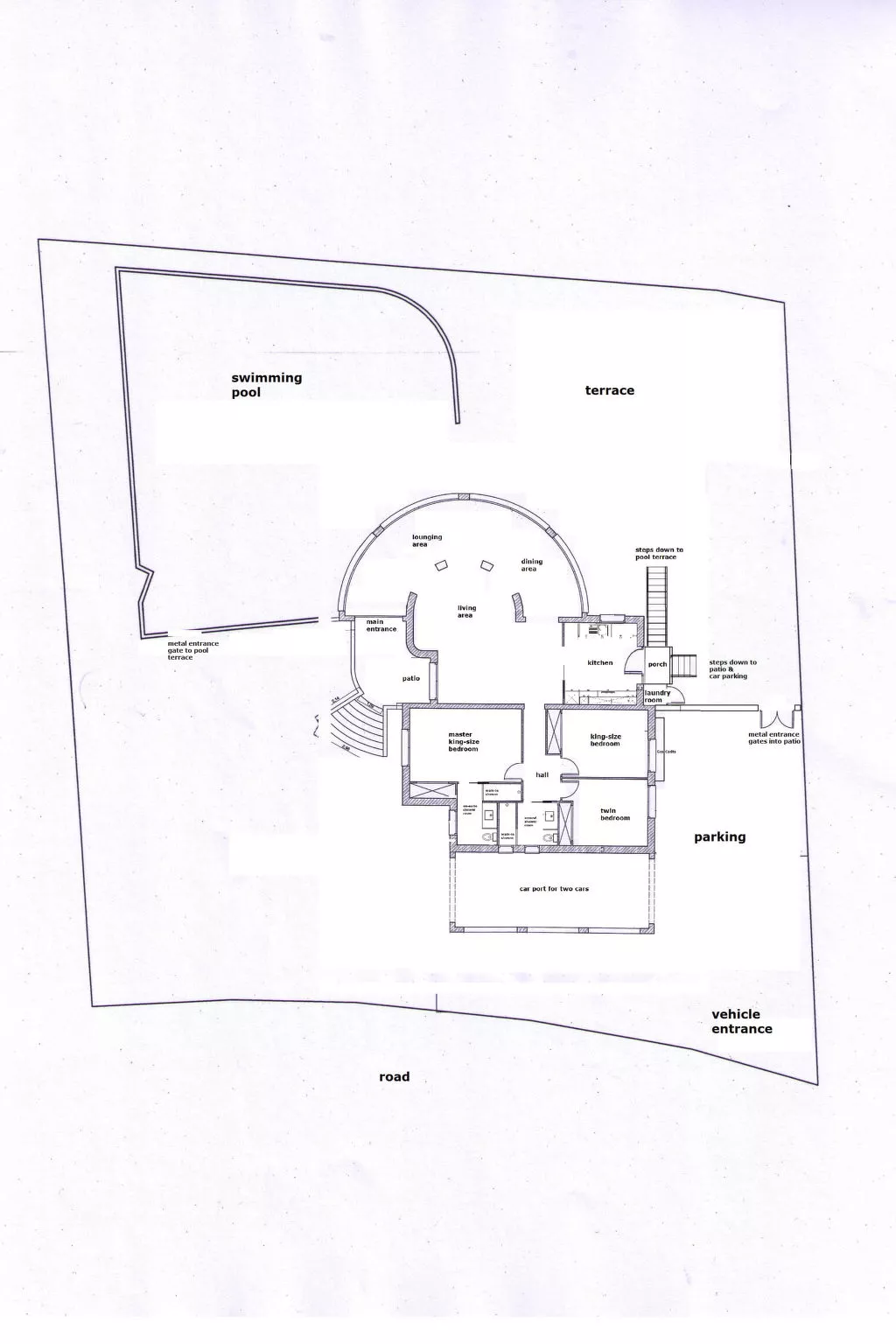 Villa "Mirador al Sur" mit privatem Pool - Inside