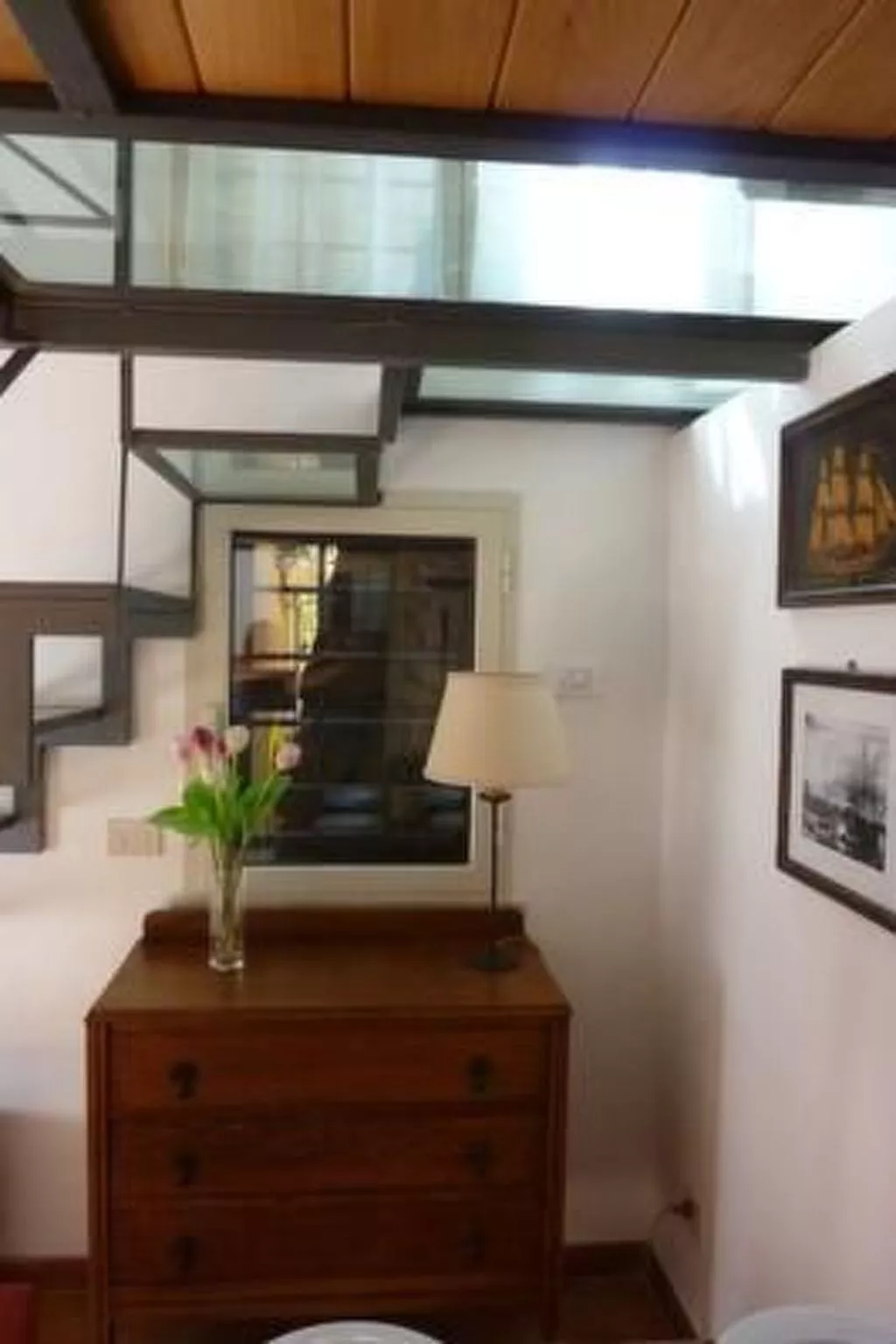 Helles Ferienhaus in Trastevere-Drinnen