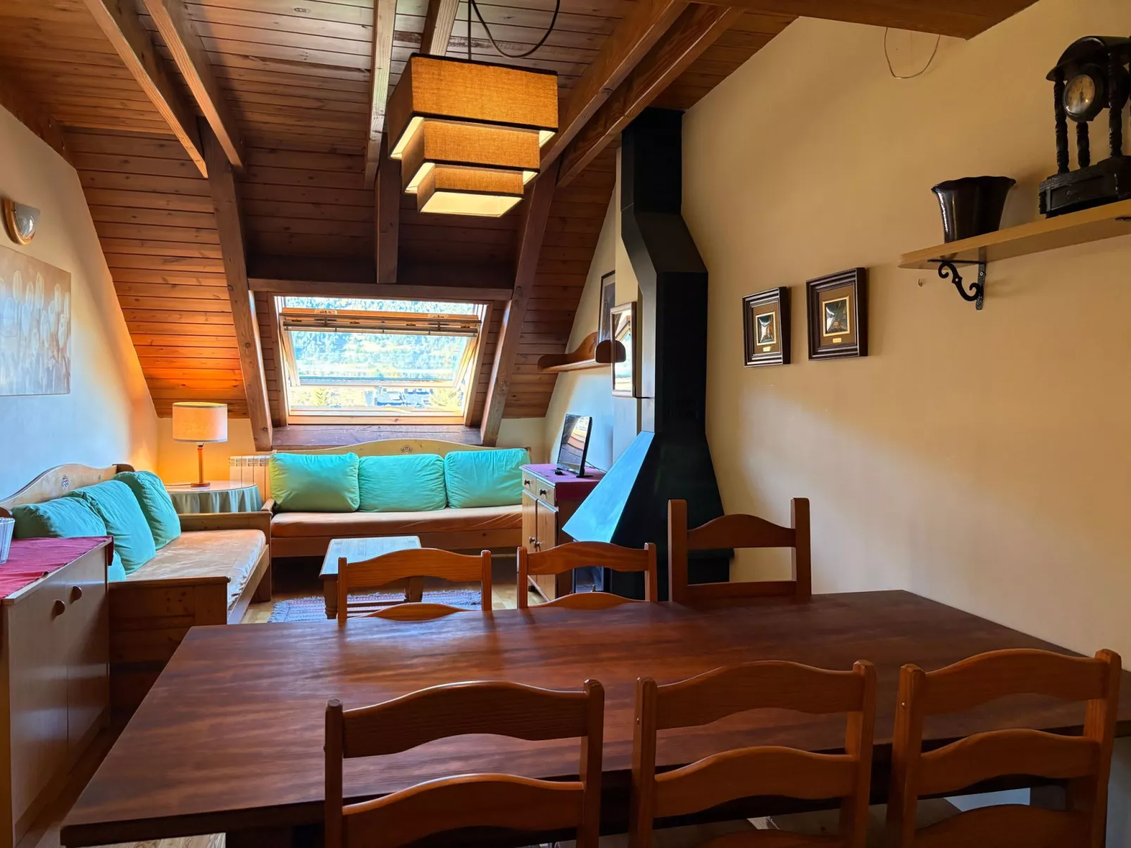 Triplex Erta 8 mit Dachgeschoss und ausgezeichneter Aussicht Vall de Boí-Drinnen